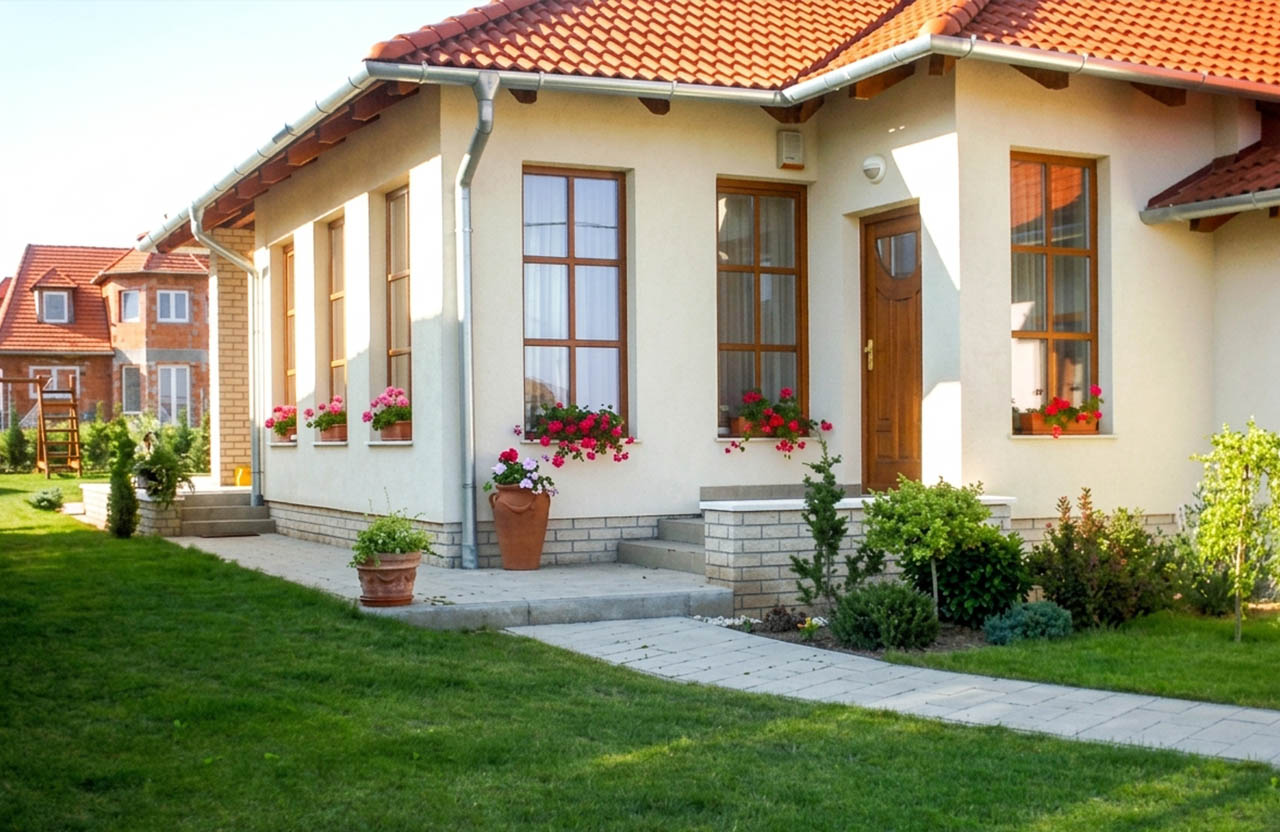 Projekt 2 – Családi ház fiatal házaspárnak