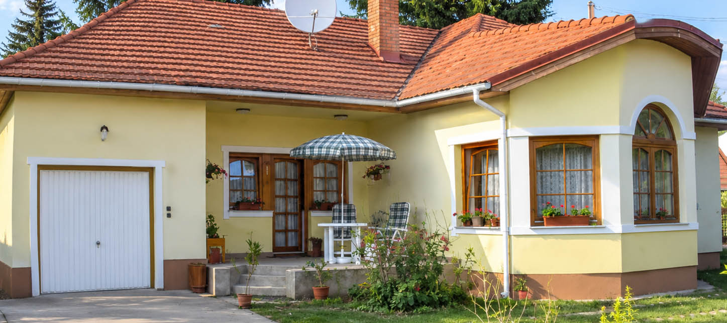 Projekt 3 – Kúria hangulatú családi ház